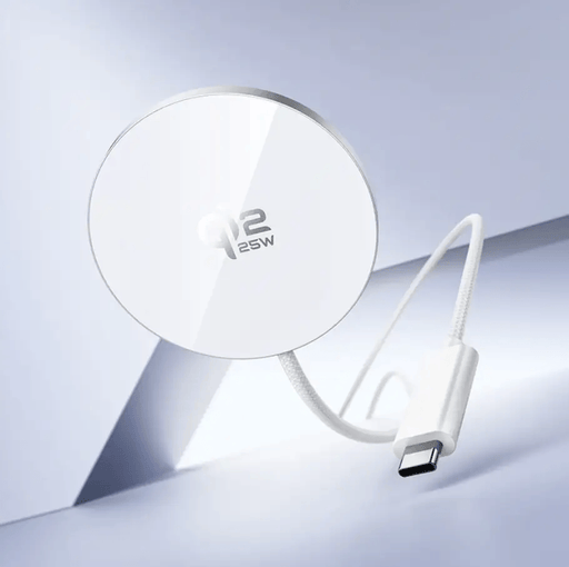 Hoco 25W Qi2.2 Magnetic Wireless Charger (CW63 Pro) White – view 2