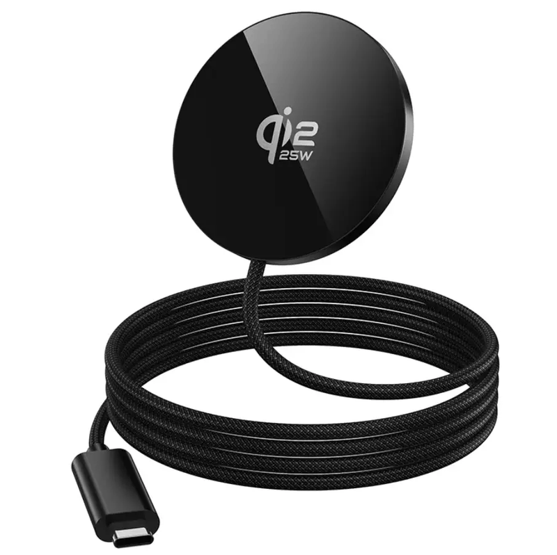 techplus Hoco 25W Qi2.2 Magnetic Wireless Charger (CW63 Pro) Black Hoco 25W Qi2.2 Magnetic Wireless Charger (CW63 Pro) Black