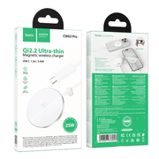 Hoco 25W Qi2.2 Magnetic Wireless Charger (CW63 Pro) White – view 5