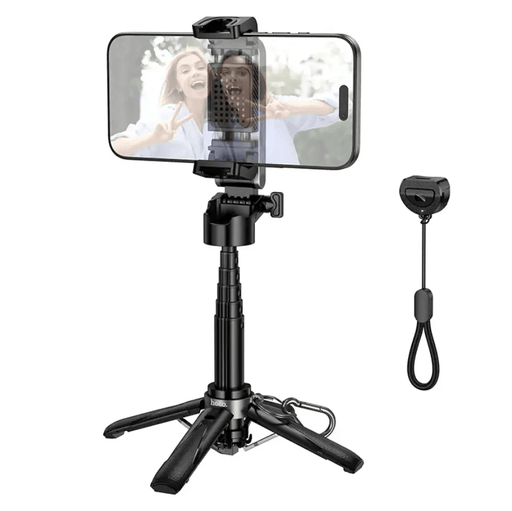 Hoco Mini Bluetooth Selfie Stick Tripod With Remote (K27) – view 2