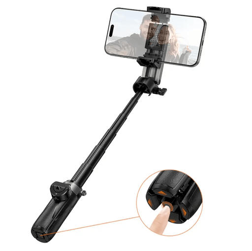 Hoco Mini Bluetooth Selfie Stick Tripod With Remote (K27) – view 1