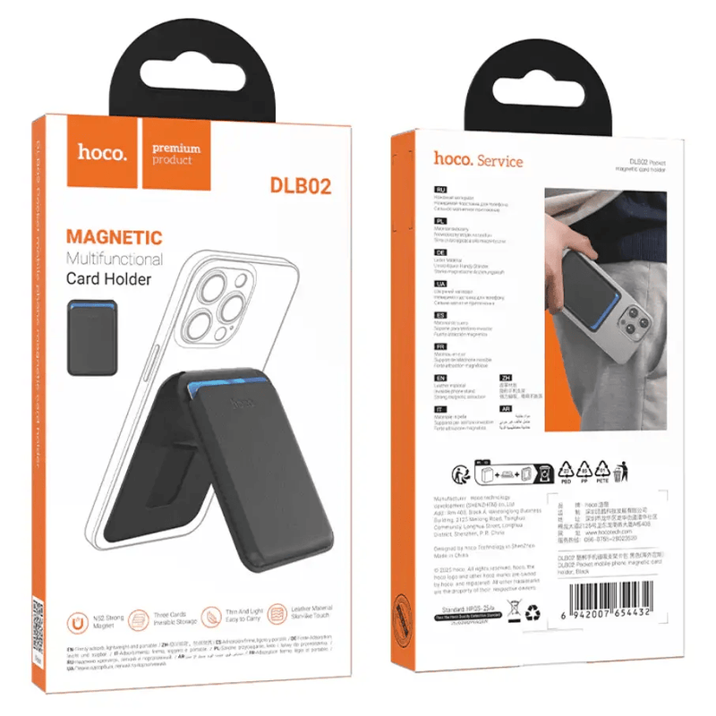 techplus Hoco Leather MagSafe Card Holder Wallet Slim DLB02 Hoco Leather MagSafe Card Holder Wallet Slim DLB02