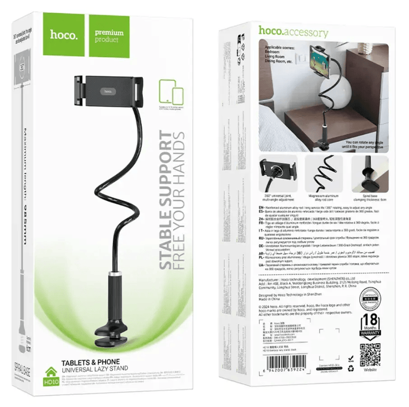 Hoco Universal Lazy Stand Phone Tablet Holder Flexible (HD10) – view 6