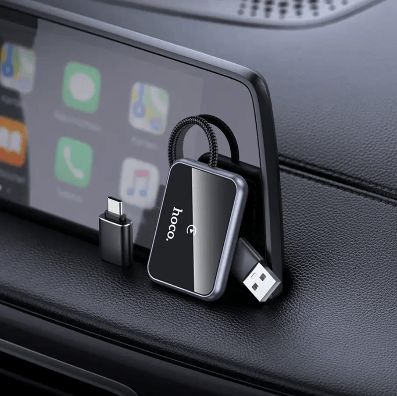 Hoco Wireless CarPlay Adapter USB-A USB-C Converter (HU1) – view 5