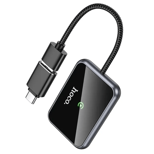 Hoco Wireless CarPlay Adapter USB-A USB-C Converter (HU1) – view 1