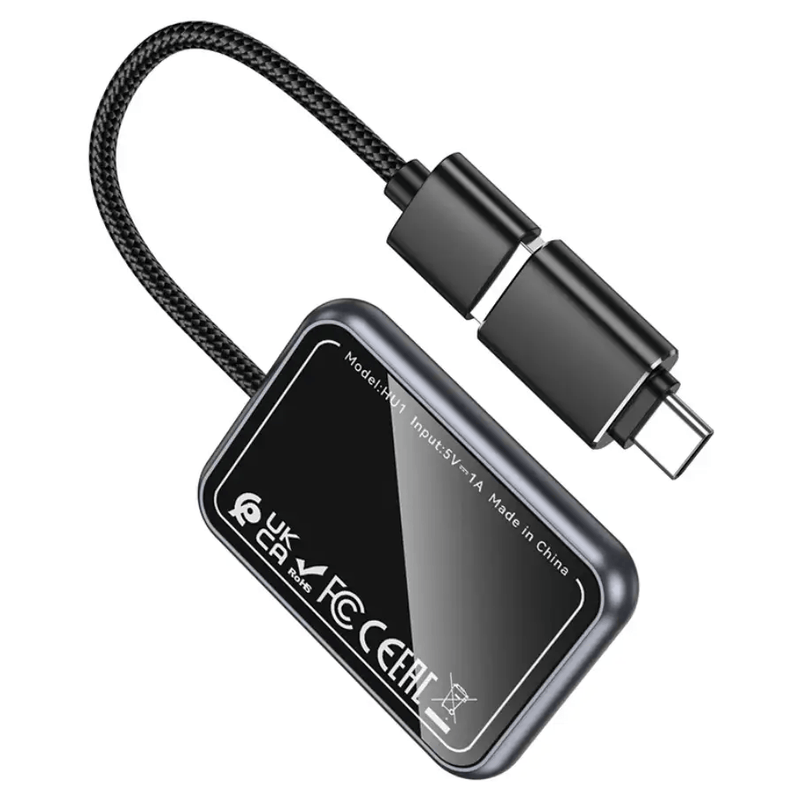 Hoco Wireless CarPlay Adapter USB-A USB-C Converter (HU1) – view 2