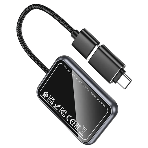 Hoco Wireless CarPlay Adapter USB-A USB-C Converter (HU1) – view 2