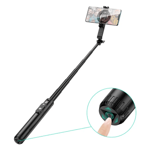 Hoco Bluetooth Selfie Stick With 1.5m Tripod Magnetic Phone Holder (K25) – view 2