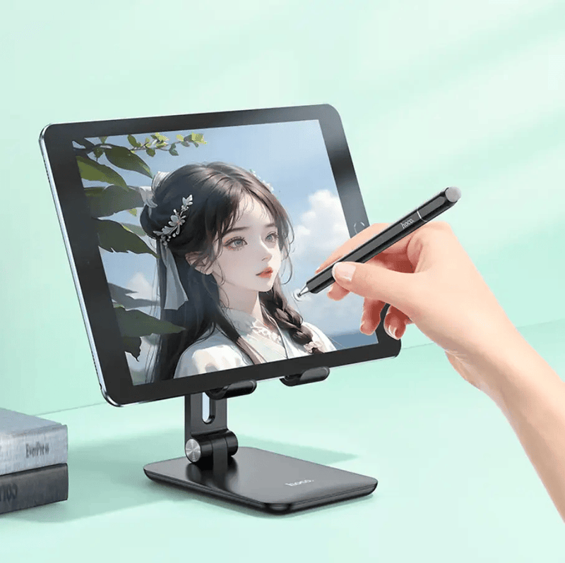 techplus Hoco 3 In 1 Universal Stylus Pen Touchscreen Disc Mesh Ballpoint TechPlus 3 In 1 Universal Stylus Pen Touchscreen