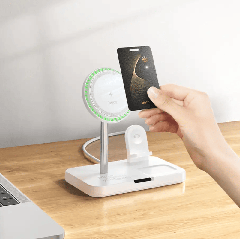 techplus Hoco Smart Wireless Tracker Card With Wireless Charging E92 Hoco Smart Wireless Tracker Card E92 With Charging