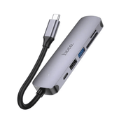 Hoco PD 100W USB-C Multi Function 6 in 1 Adapter Hub (HB28) – view 1