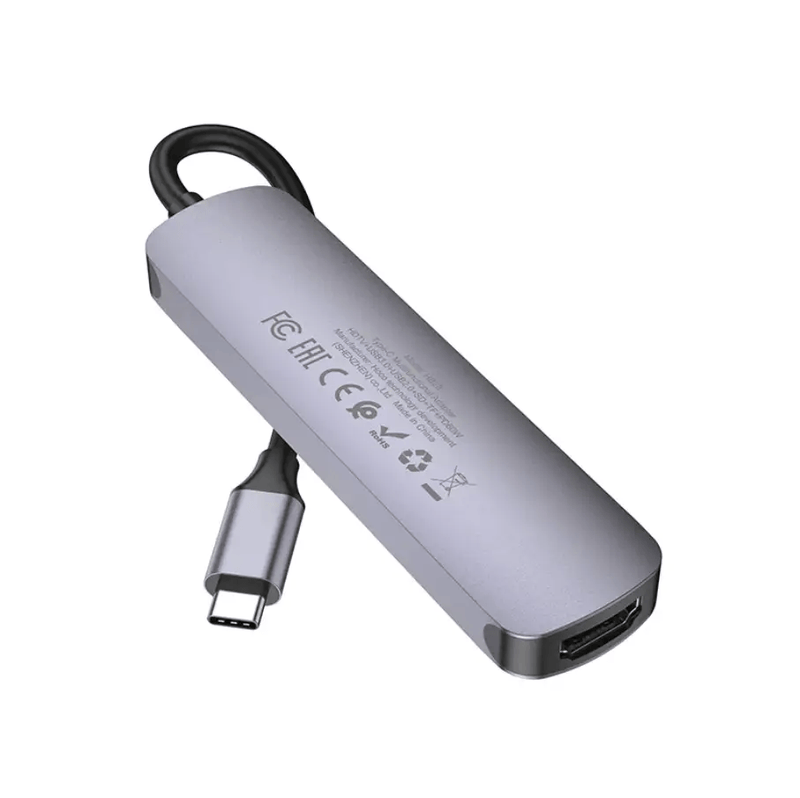 Hoco PD 100W USB-C Multi Function 6 in 1 Adapter Hub (HB28) – view 8