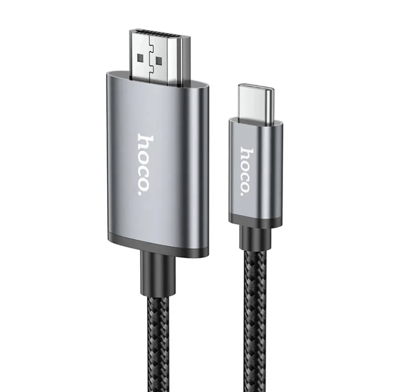 techplus Hoco Type C to 4K HDMI Cable 2 Meter (UA27-C) Hoco Type C to 4K HDMI Cable 2 Meter (UA27-C) | NZ