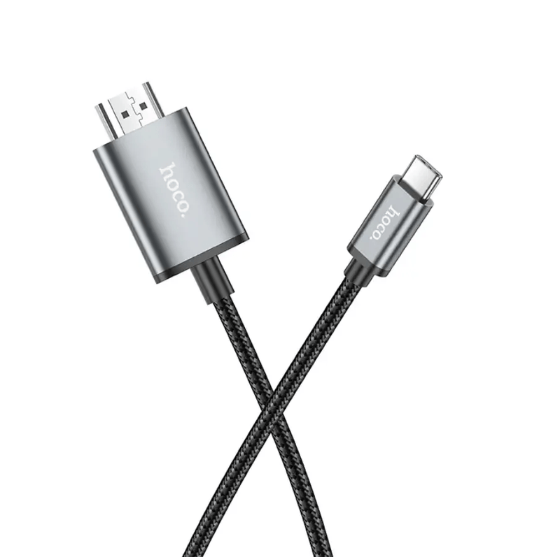 techplus Hoco Type C to 4K HDMI Cable 2 Meter (UA27-C) Hoco Type C to 4K HDMI Cable 2 Meter (UA27-C) | NZ