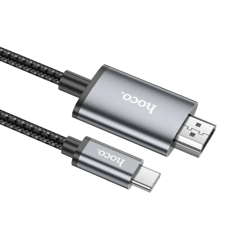 techplus Hoco Type C to 4K HDMI Cable 2 Meter (UA27-C) Hoco Type C to 4K HDMI Cable 2 Meter (UA27-C) | NZ