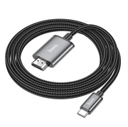 techplus Hoco Type C to 4K HDMI Cable 2 Meter (UA27-C) Hoco Type C to 4K HDMI Cable 2 Meter (UA27-C) | NZ