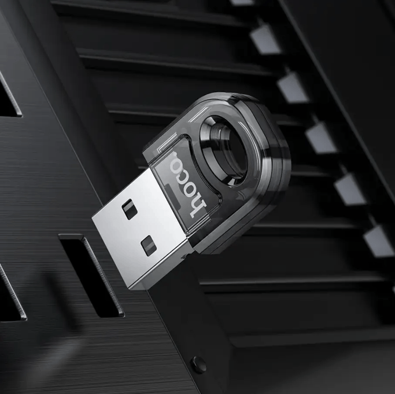 Hoco USB Bluetooth Receiver Adaptor Wireless Dongle (UA28) – view 5