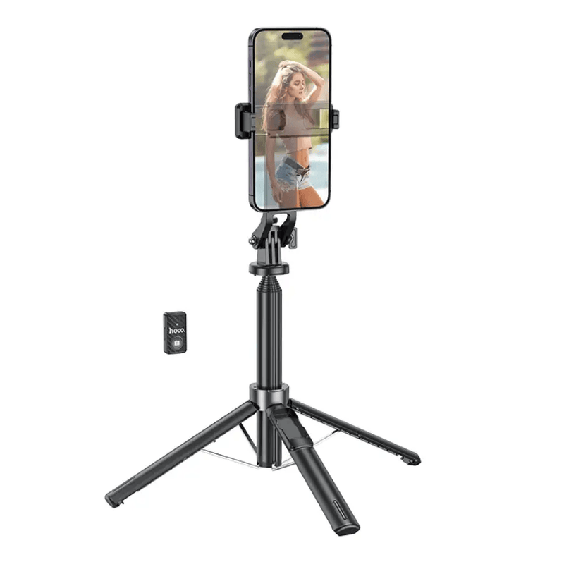 Hoco Premium 2 in 1 Selfie Stick With 1.37m QuadPod (K21) – view 7