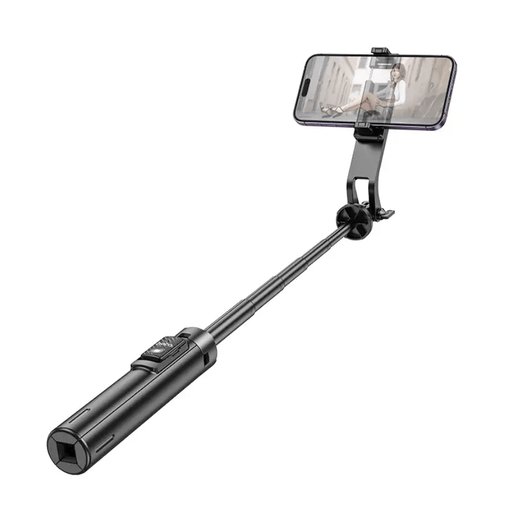 Hoco Premium 2 in 1 Selfie Stick With 1.37m QuadPod (K21) – view 1