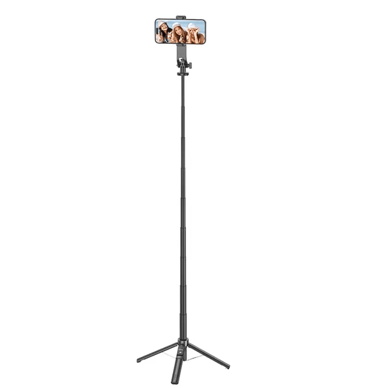 Hoco Premium 2 in 1 Selfie Stick With 1.37m QuadPod (K21) – view 9