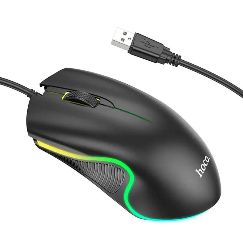 techplus Hoco Wired Gaming Mouse RGB Ergonomic GM19 Hoco Wired Gaming Mouse RGB Ergonomic GM19 | NZ
