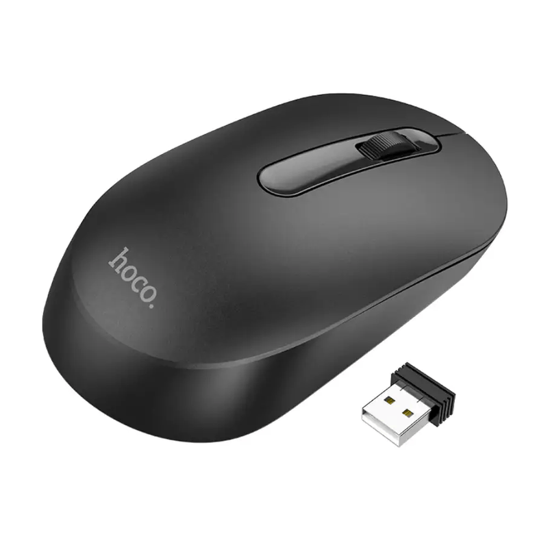 techplus Hoco Wireless Mouse With Nano Receiver (GM14) Hoco Wireless Mouse With Nano Receiver (GM14) | NZ