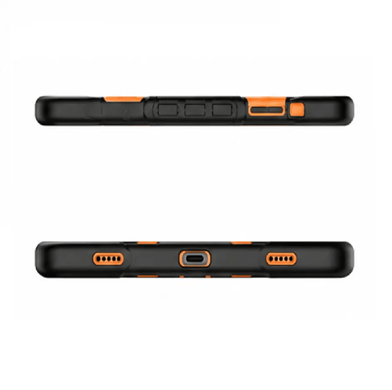 Samsung Galaxy Tab S10 Lite Rugged Shockproof Case with Kickstand (Orange) – view 6