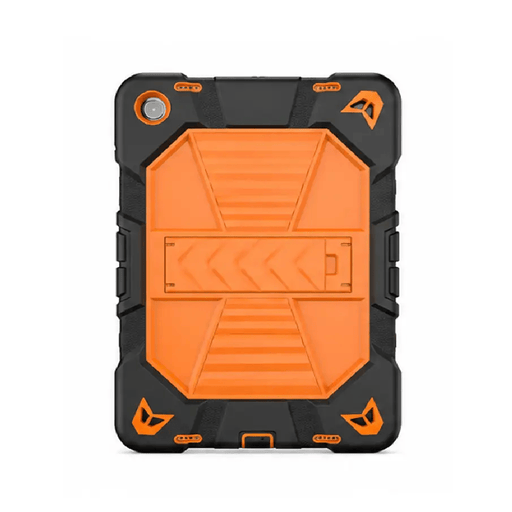 Samsung Galaxy Tab A9 Rugged Shockproof Case with Kickstand (Orange) – view 2