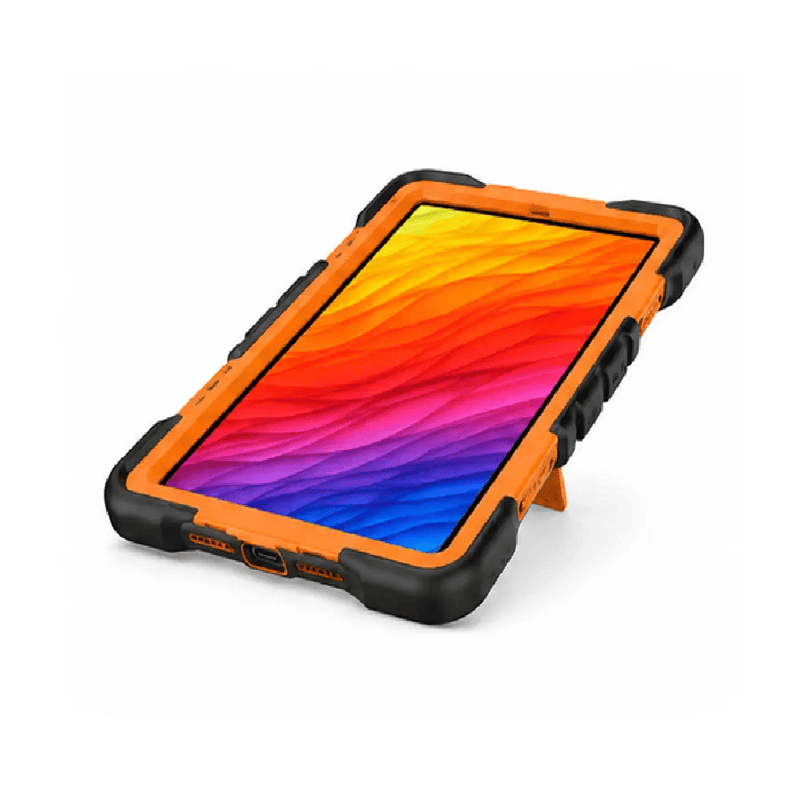 Samsung Galaxy Tab A9 Rugged Shockproof Case with Kickstand (Orange) – view 4