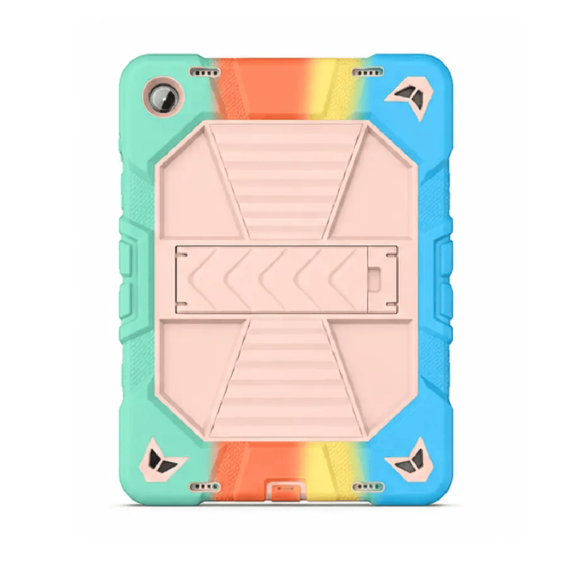 Samsung Galaxy Tab A9 Rugged Shockproof Case with Kickstand (Rainbow) – view 2