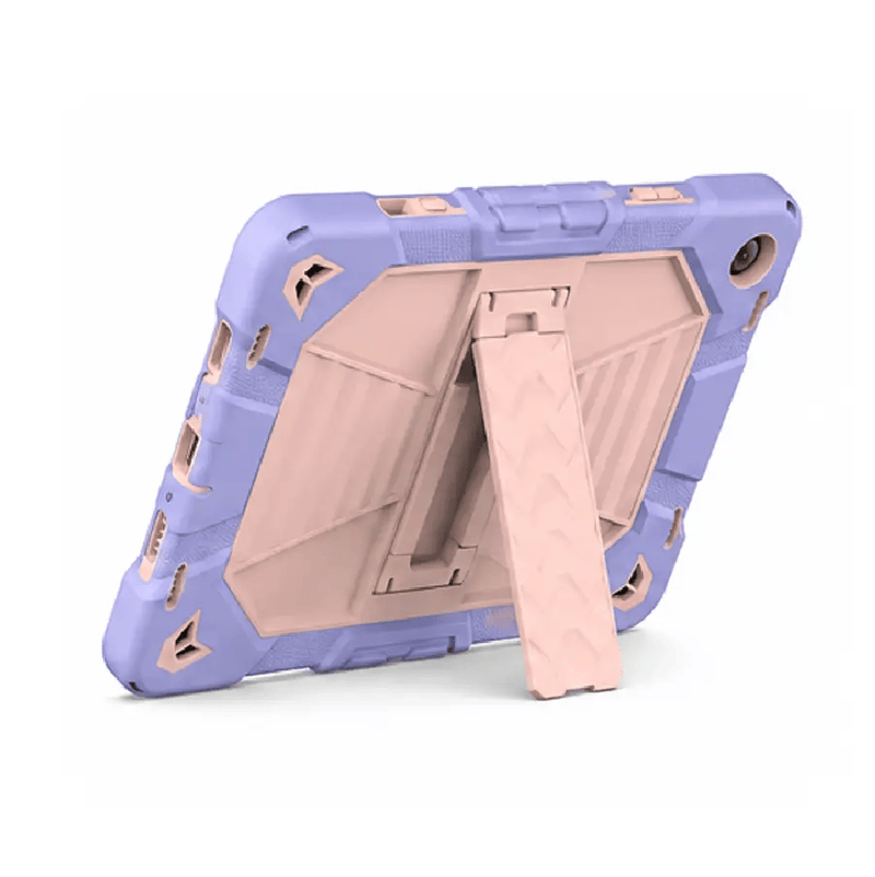 Samsung Galaxy Tab A11 Rugged Shockproof Case with Kickstand (Pink) – view 3