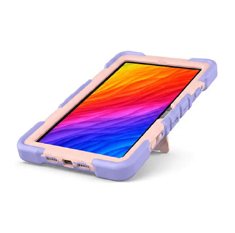 Samsung Galaxy Tab A11 Rugged Shockproof Case with Kickstand (Pink) – view 4