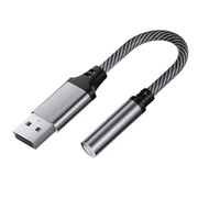 USB to 3.5mm Audio Adapter Cable for Car, Computer & Speaker (USB 3.5mm) – view 1