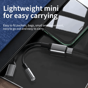 Dual-Port USB-C Adapter Cable with PD Fast Charging & 2-in-1 Type-C Audio Support – view 5
