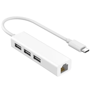 USB 3.0 Type-C Multi-Port Network Card Hub with 100Mbps Ethernet Extender – view 1