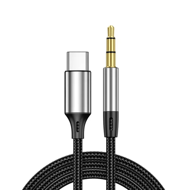 Type-C to 3.5mm Audio Conversion Cable for Huawei, Apple Car Headsets & AUX Audio – view 2