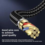 Type-C to 3.5mm Audio Conversion Cable for Huawei, Apple Car Headsets & AUX Audio – view 5