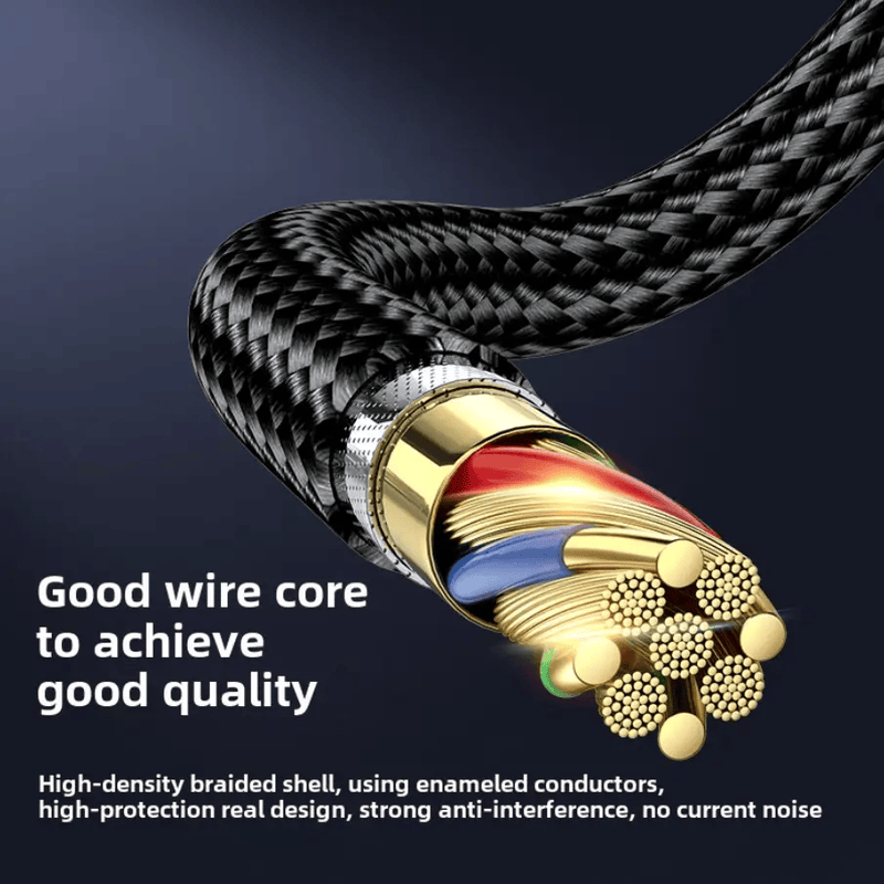 Type-C to 3.5mm Audio Conversion Cable for Huawei, Apple Car Headsets & AUX Audio – view 5