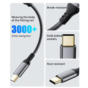 Type-C Headphone Jack Audio Adapter USB-C AUX Audio Converter – view 4