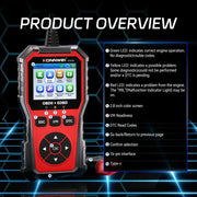 Car Diagnostic Scanner with Battery Test, Fault Code Reader & Real-Time Data Display – view 15
