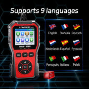 Car Diagnostic Scanner with Battery Test, Fault Code Reader & Real-Time Data Display – view 3