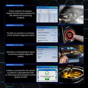 Car Diagnostic Scanner with Battery Test, Fault Code Reader & Real-Time Data Display – view 6
