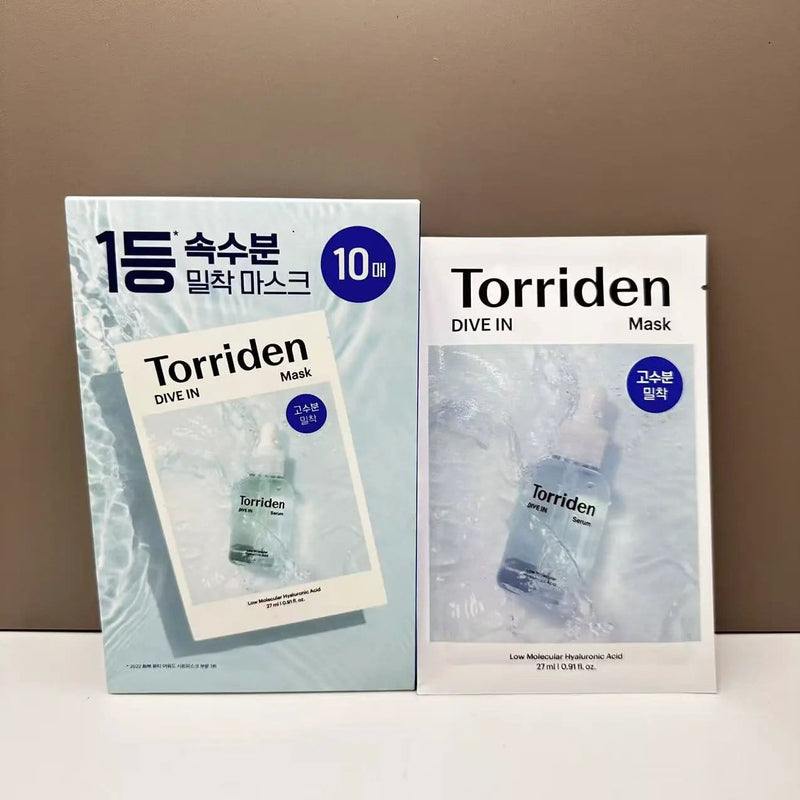 Poppy Gifts Skin Care Torriden DIVE-IN Low Molecular Hyaluronic Acid Mask 10 Pack Torriden DIVE-IN Low Molecular Hyaluronic Acid Mask 10 Pack