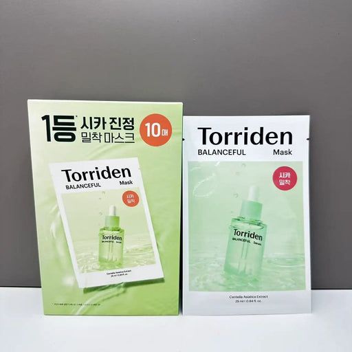 Poppy Gifts Skin Care Torriden Balanceful Cica Mask 10 Pack Torriden Balanceful Cica Mask 10 Pack