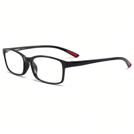 Reading Glasses Readers Rectangular Business Plastic Frame Unisex – view 2