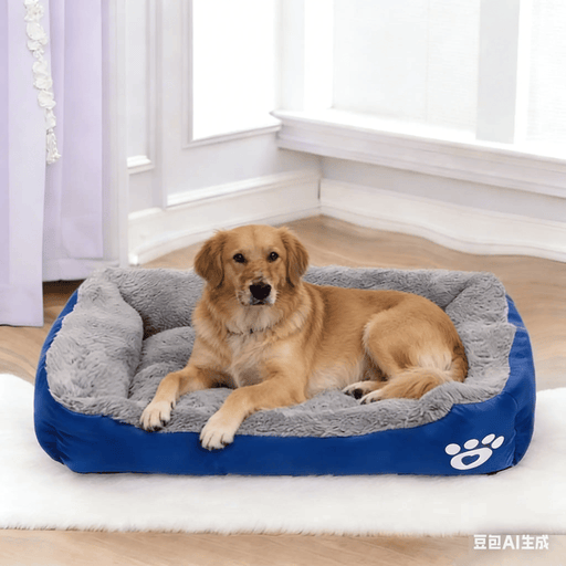 Colourful Calming Dog Bed Warming Washable XXL 95cm – view 1