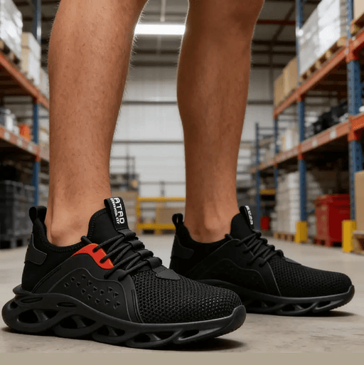 Steel Toe Work Shoes Safety Sneakers Industrial Shoes Lightweight Puncture Proo – view 1