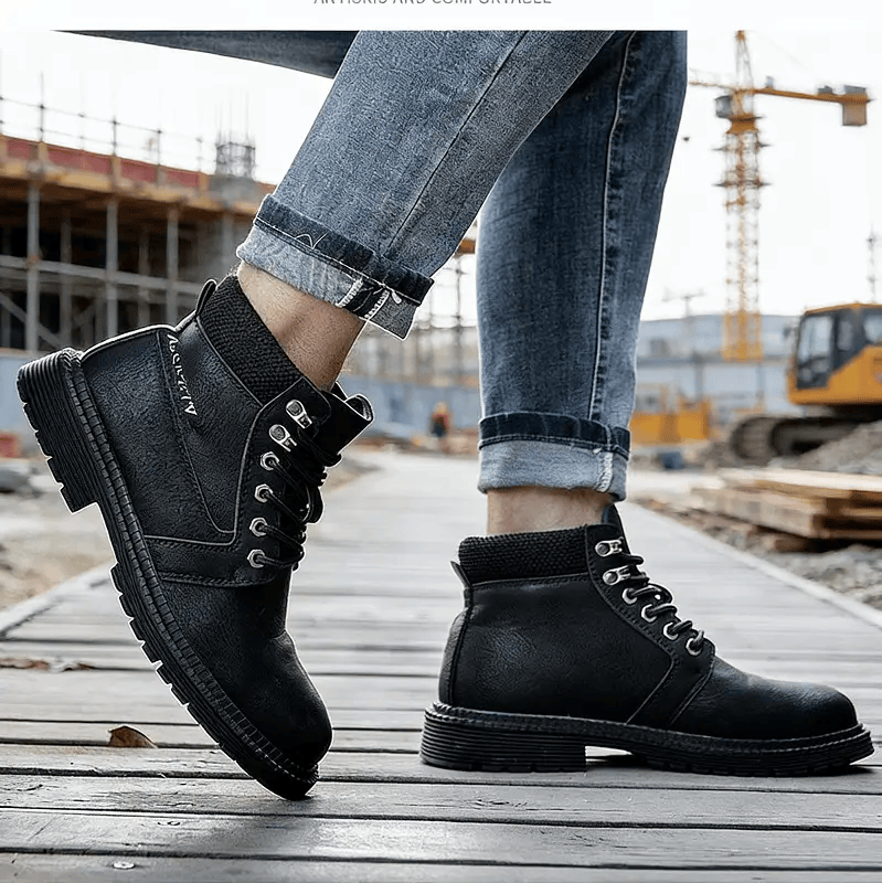 Men's Steel Toe Cap Work Shoes Safety Industrial Puncture Proof Construction 9-14 – view 1