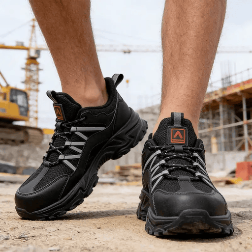 Steel Toe Work Shoes Safety Sneakers Industrial Shoes Lightweight Puncture Proof – view 1