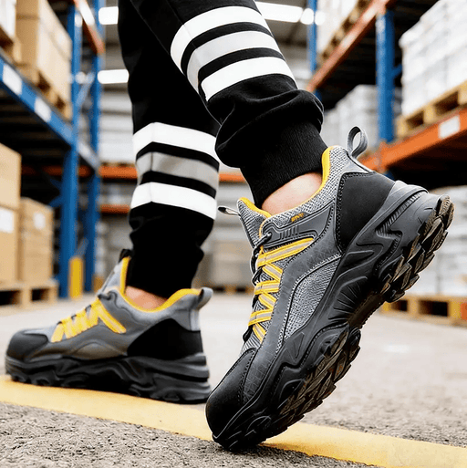 Steel Toe Work Shoes Safety Sneakers Industrial Shoes Lightweight Puncture Proof – view 1
